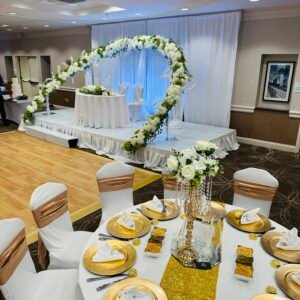 Wedding hall decoration